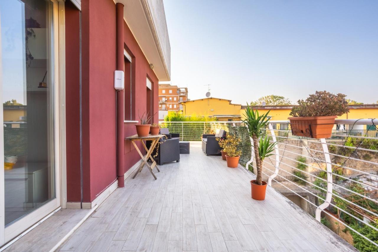 Urban Retreat -Private Parking+Terrace Apartment Rome Exterior photo